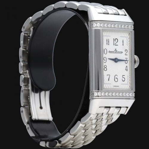 Jaeger-LeCoultre Reverso One Monoface - Montre en acier et diamants 58 Facettes MT47784