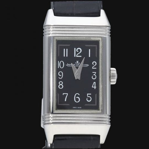 Jaeger-LeCoultre Reverso Classique Lady - Montre en acier 58 Facettes MT47786