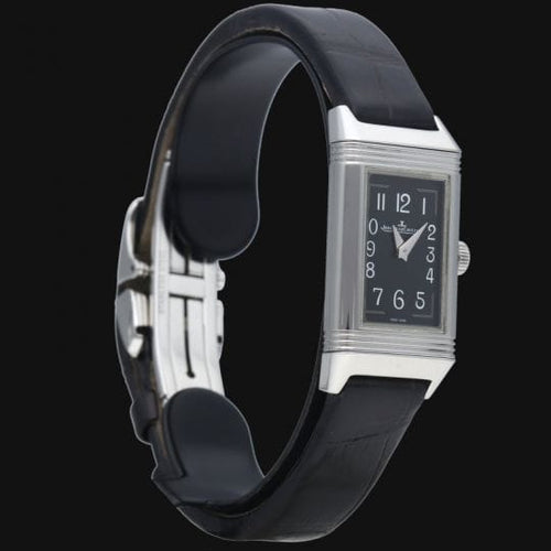 Jaeger-LeCoultre Reverso Classique Lady - Montre en acier 58 Facettes MT47786
