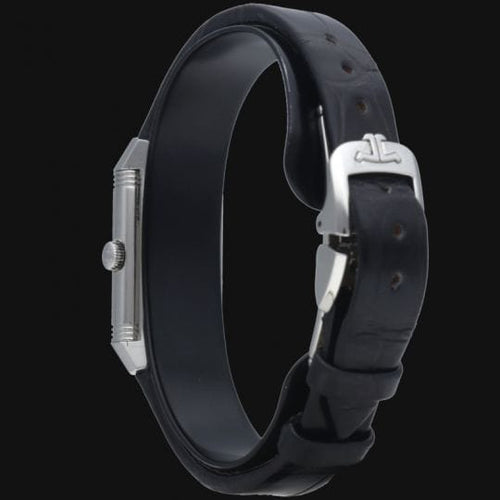 Jaeger-LeCoultre Reverso Classique Lady - Montre en acier 58 Facettes MT47786