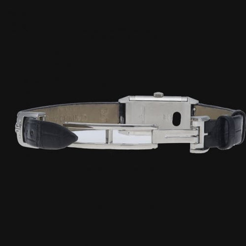 Jaeger-LeCoultre Reverso Classique Lady - Montre en acier 58 Facettes MT47786
