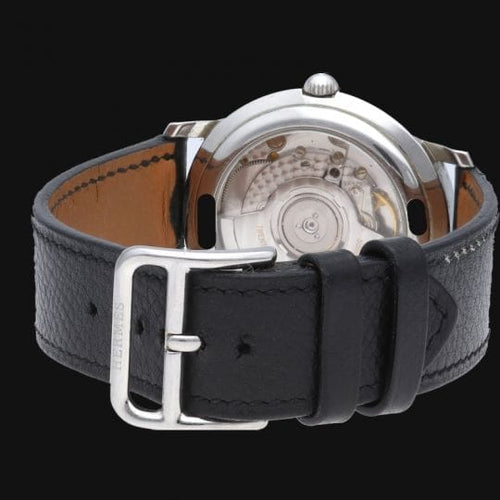 Hermès Clipper - Montre automatique en acier 58 Facettes MT47928