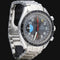 Omega Speedmaster - Montre Day-Date chronographe en acier 58 Facettes MT47408