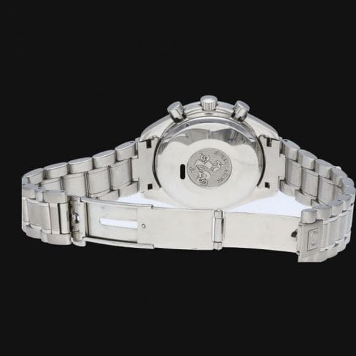 Omega Speedmaster - Montre Day-Date chronographe en acier 58 Facettes MT47408