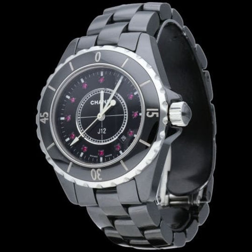 Chanel J-12 - Montre en céramique noire 58 Facettes MT47544