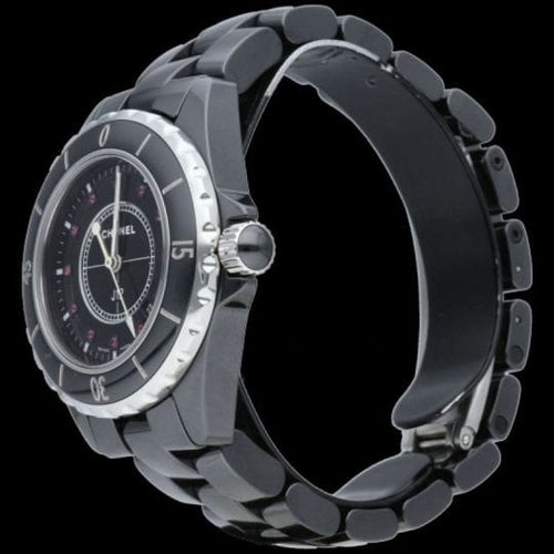 Chanel J-12 - Montre en céramique noire 58 Facettes MT47544