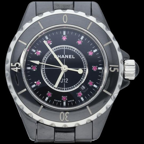 Chanel J-12 - Montre en céramique noire 58 Facettes MT47545