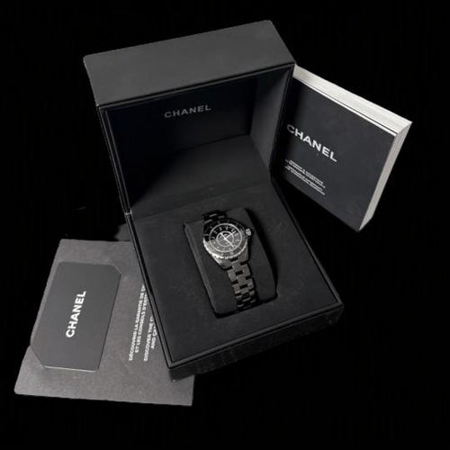 Chanel J-12 - Montre en céramique noire 58 Facettes MT47545