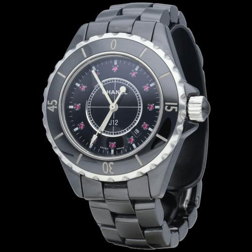 Chanel J-12 - Montre en céramique noire 58 Facettes MT47545