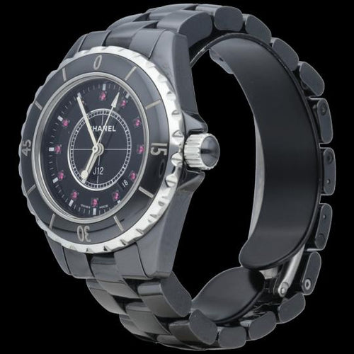 Chanel J-12 - Montre en céramique noire 58 Facettes MT47545