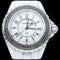 Chanel J-12 - Montre en céramique avec diamants 58 Facettes MT47542