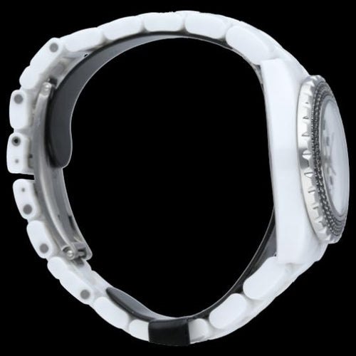 Chanel J-12 - Montre en céramique avec diamants 58 Facettes MT47542