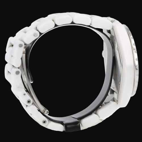 Chanel J12 - Montre automatique 38 mm en céramique et diamants 58 Facettes MT47875