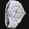 Chanel J12 - Montre 38 mm automatique en céramique et diamants 58 Facettes MT47876