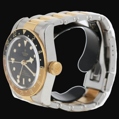 Tudor Black Bay GMT - Montre en or jaune et acier 58 Facettes MT47764