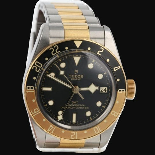 Tudor Black Bay GMT - Montre en or jaune et acier 58 Facettes MT47764