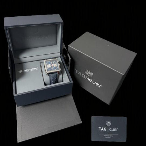 TAG Heuer Monaco - Montre chronographe Calibre 12 en acier 58 Facettes MT47555