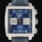 TAG Heuer Monaco - Montre chronographe Calibre 12 en acier 58 Facettes MT47555