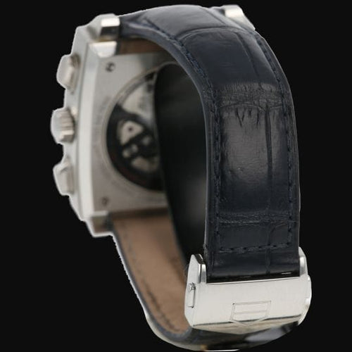TAG Heuer Monaco - Montre chronographe en acier 58 Facettes MT47423