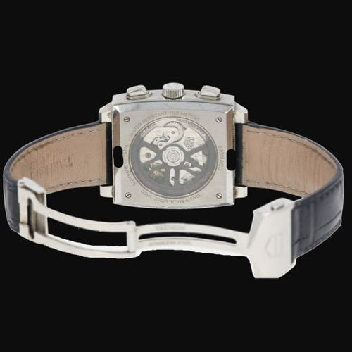 TAG Heuer Monaco - Montre chronographe en acier 58 Facettes MT47423