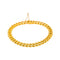 Bracelet maille gourmette en or jaune 58 Facettes 5435722CN