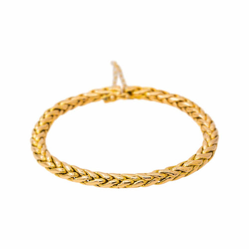 Bracelet maille palmier en or jaune 58 Facettes 5459694CN