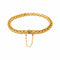Bracelet maille palmier en or jaune 58 Facettes 5459694CN