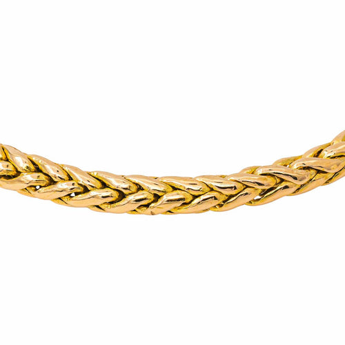 Bracelet maille palmier en or jaune 58 Facettes 5459694CN