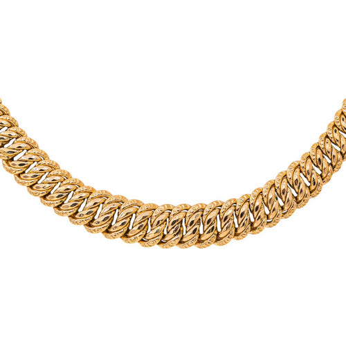 Collier maille américaine en or rose 58 Facettes 5480598CN