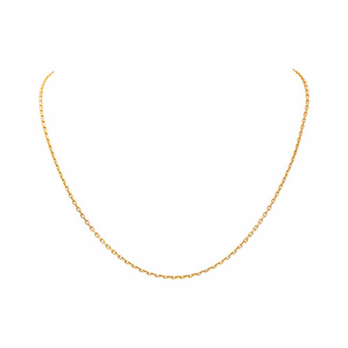 Collier maille forçat en or rose 58 Facettes 5654403CN