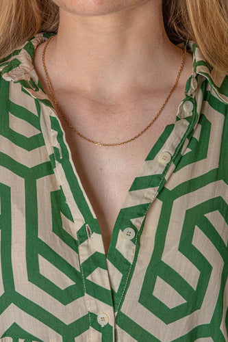 Collier maille forçat en or rose 58 Facettes 5654403CN
