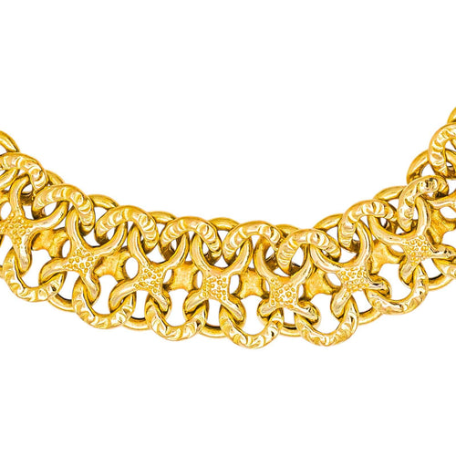 Bracelet maille souple en or jaune 58 Facettes 5714312CN
