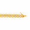 Bracelet maille souple en or jaune 58 Facettes 5714312CN