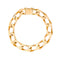 Bracelet maille gourmette en or rose 58 Facettes 5714423CN