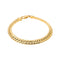 Bracelet maille anglaise en or jaune 58 Facettes 5725970CN