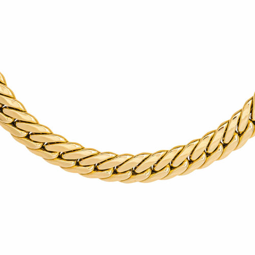 Bracelet maille anglaise en or jaune 58 Facettes 5725970CN