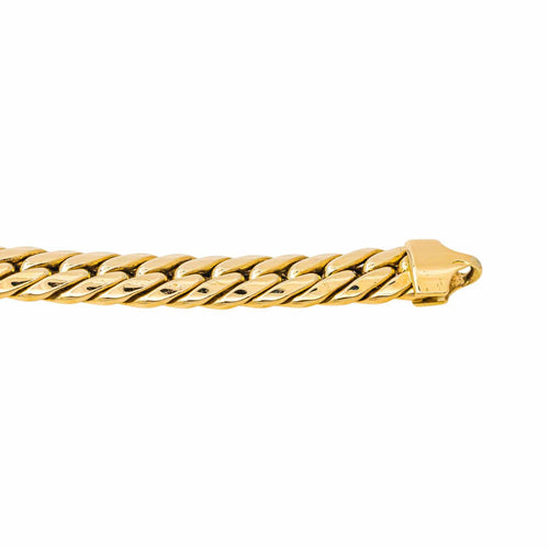 Bracelet maille anglaise en or jaune 58 Facettes 5725970CN
