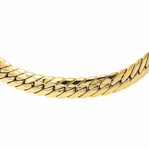 Bracelet maille anglaise en or jaune 58 Facettes 5729289CN