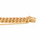Bracelet maille américaine en or rose 58 Facettes 5749765CN