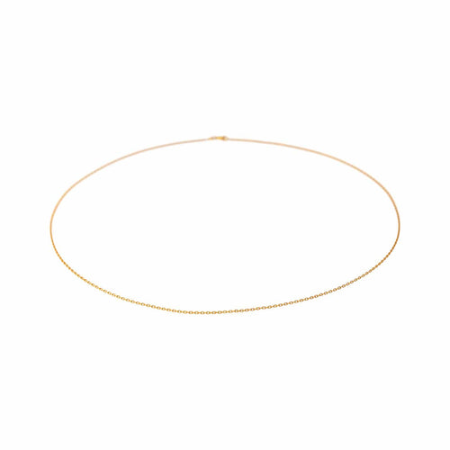 Collier maille forçat en or jaune 58 Facettes 5751882CN