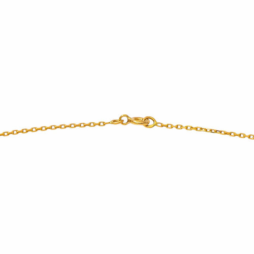 Collier maille forçat en or jaune 58 Facettes 5751882CN