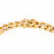 Bracelet maille gourmette en or jaune 58 Facettes 5753248CN