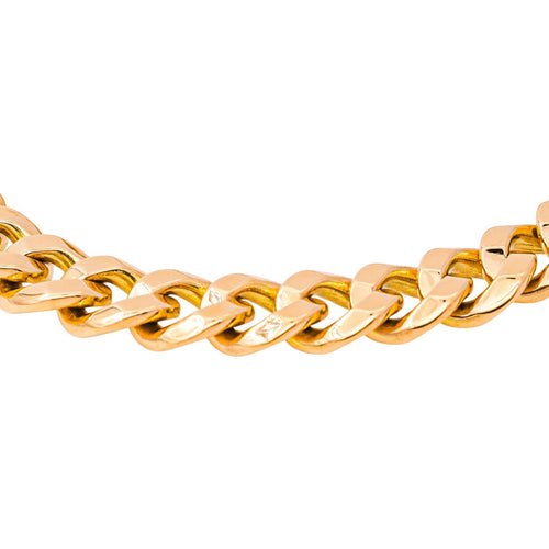Bracelet maille gourmette en or jaune 58 Facettes 5753248CN