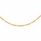 Collier maille figaro en or jaune 58 Facettes 5773955CN