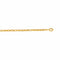 Collier maille figaro en or jaune 58 Facettes 5773955CN
