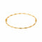 Bracelet jonc torsadé en or jaune 58 Facettes 5781658CN