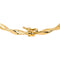 Bracelet jonc torsadé en or jaune 58 Facettes 5781658CN