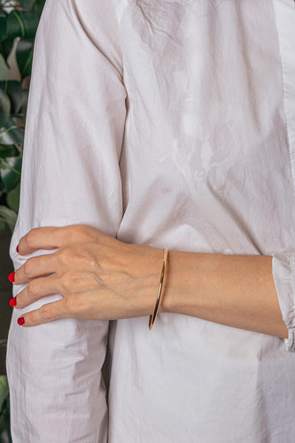 Bracelet jonc en or jaune 58 Facettes 5866727CN