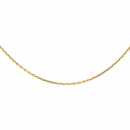 Collier maille forçat en or jaune 58 Facettes 5880440CN