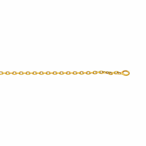 Collier maille forçat en or jaune 58 Facettes 5880440CN